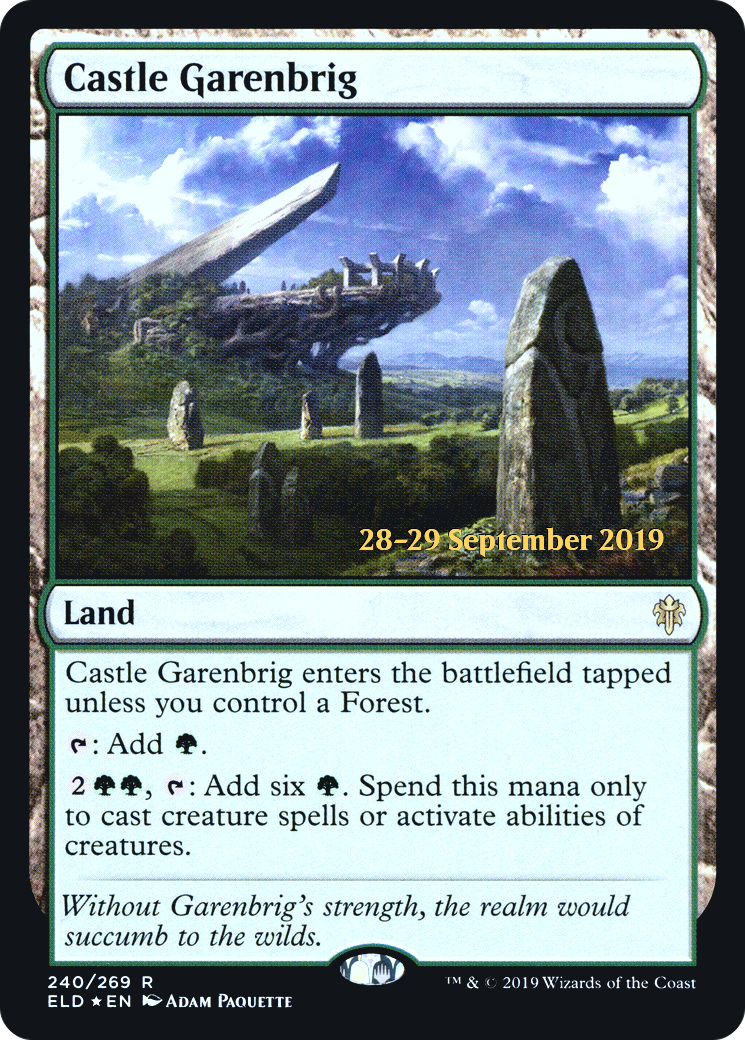 Castle Garenbrig - Prerelease Promo [PELD-240s]