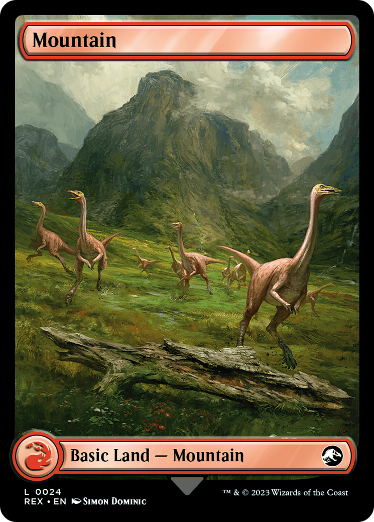 Mountain // Mountain - Full Art [REX-24]