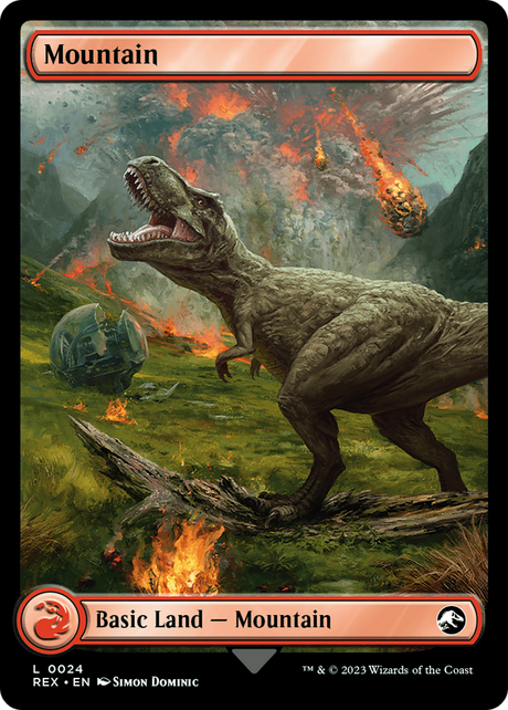 Mountain // Mountain - Full Art [REX-24]