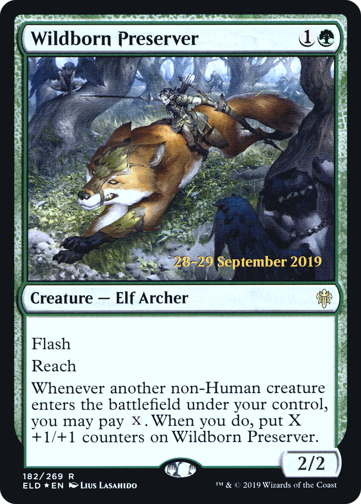 Wildborn Preserver - Prerelease Promo [PELD-182s]