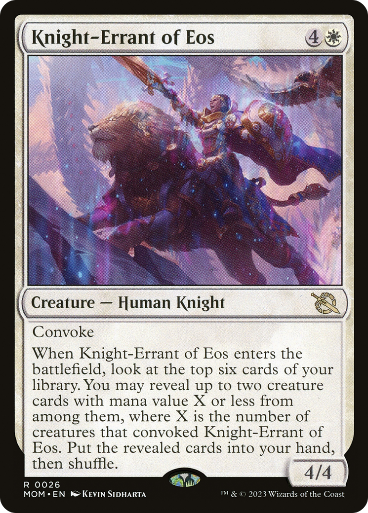 Knight-Errant of Eos [MOM-26]