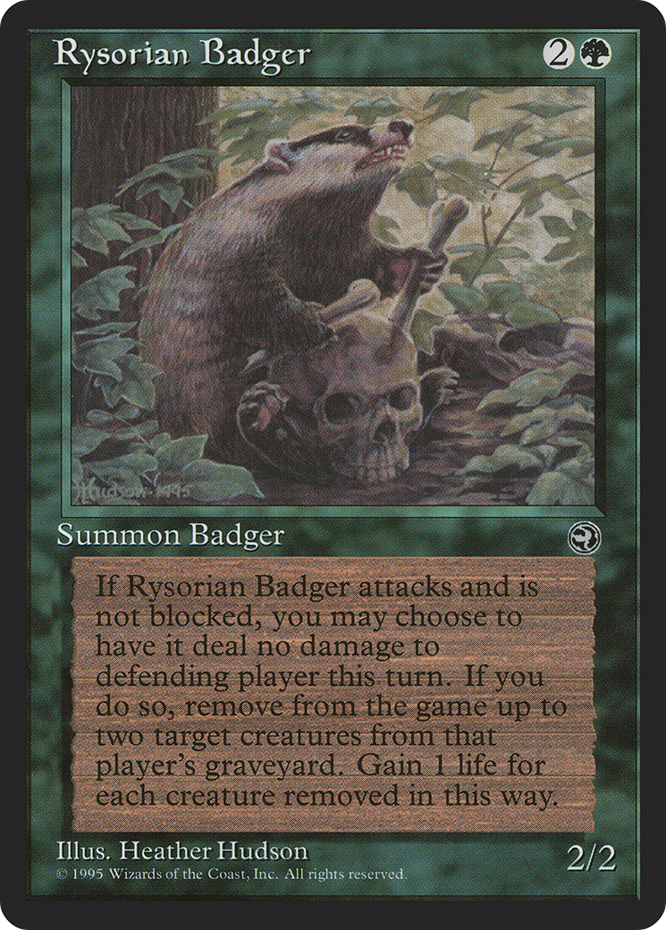 Rysorian Badger [HML-96]