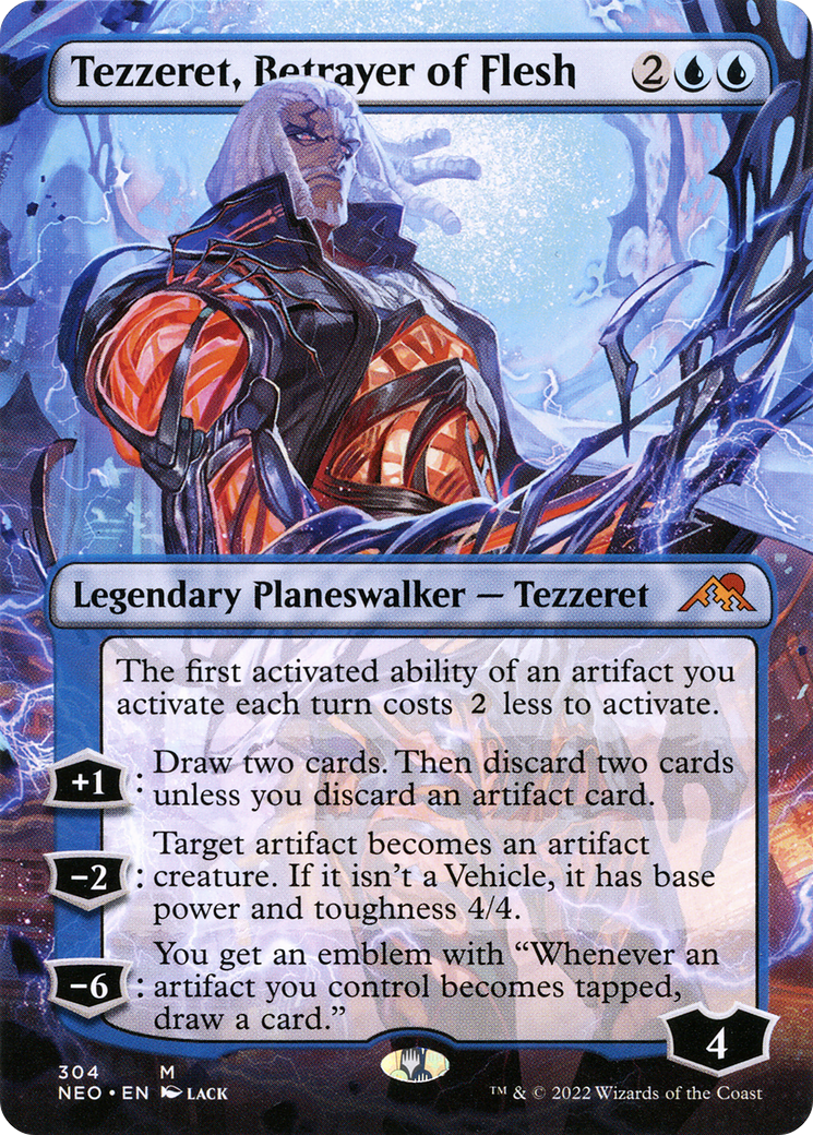 Tezzeret, Betrayer of Flesh - Borderless [NEO-304]
