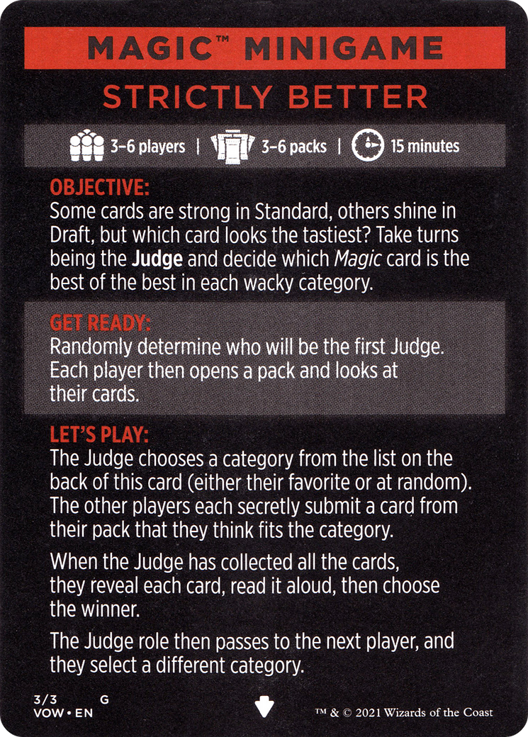 Strictly Better // Strictly Better (cont'd) [MVOW-3]