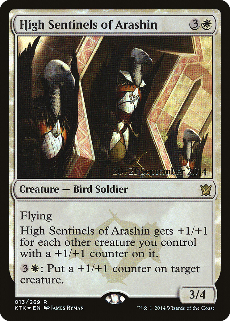 High Sentinels of Arashin - Prerelease Promo [PKTK-13s]