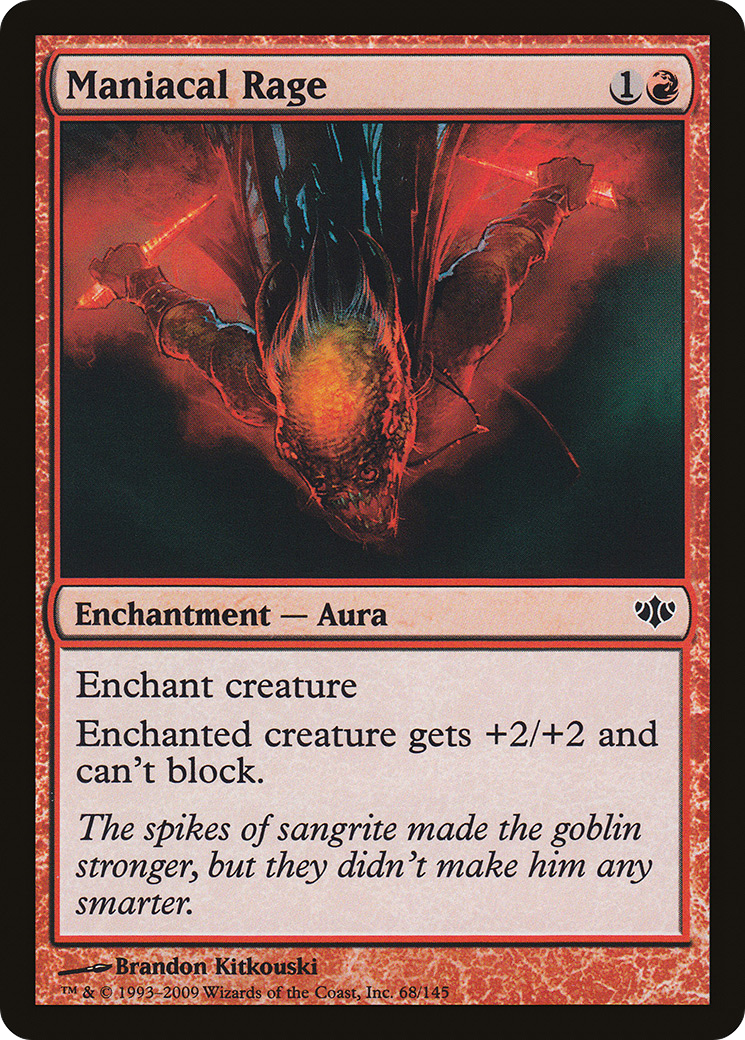 Maniacal Rage [CON-68]