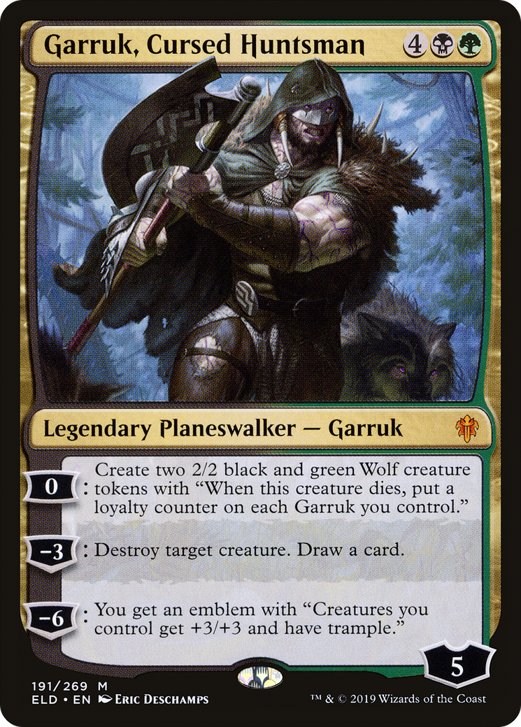 Garruk, Cursed Huntsman [ELD-191]