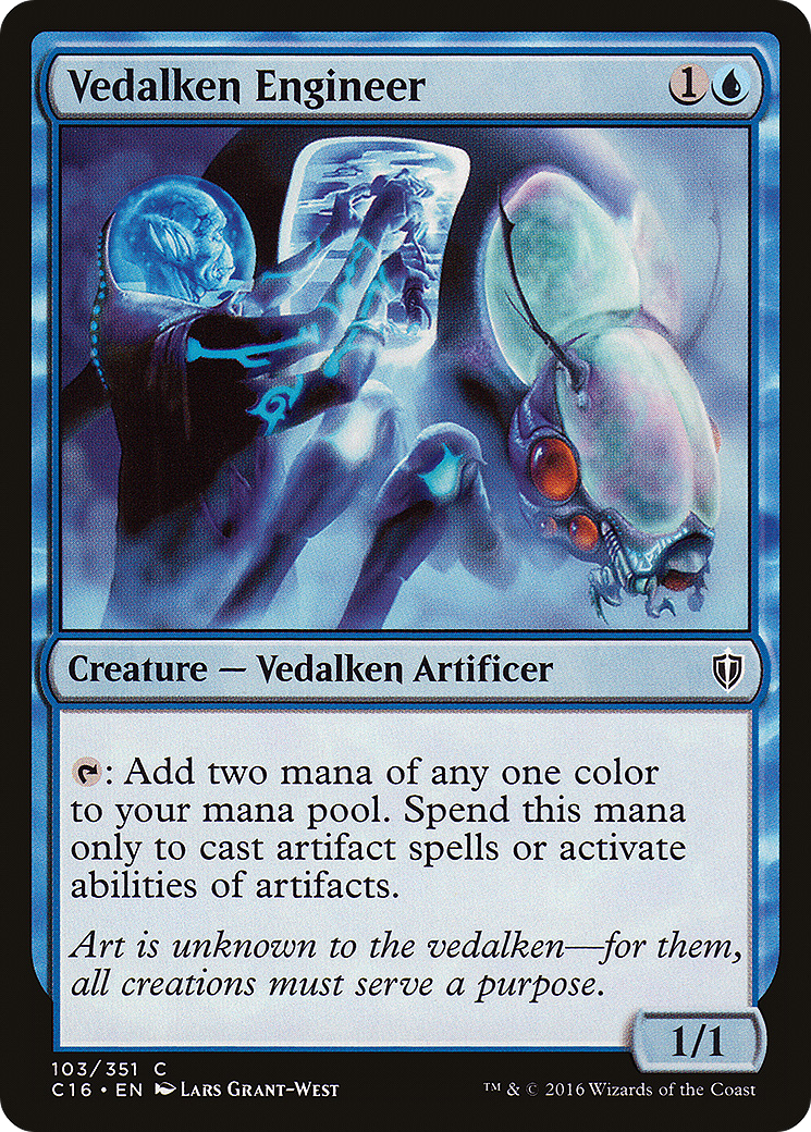 Vedalken Engineer [C16-103]