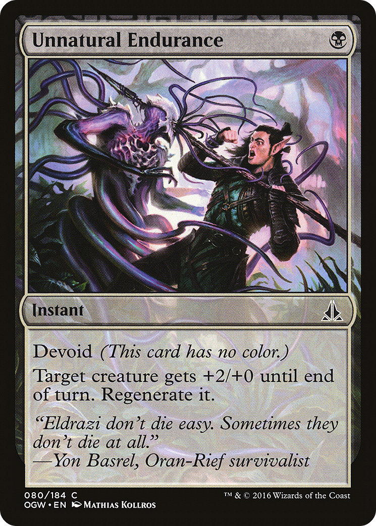 Unnatural Endurance [OGW-80]