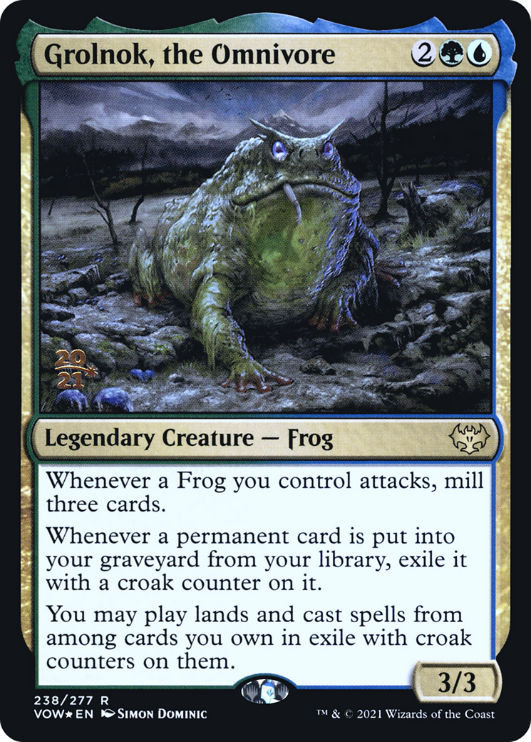 Grolnok, the Omnivore - Prerelease Promo [PVOW-238s]
