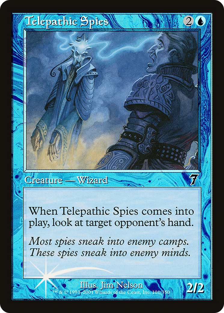 Telepathic Spies [7ED-101★]
