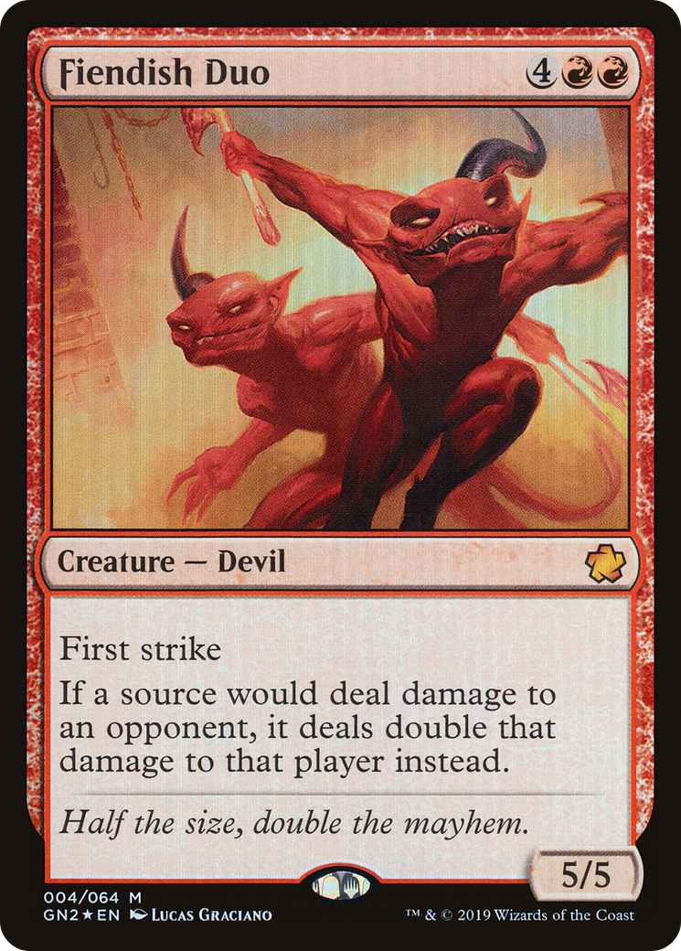 Fiendish Duo [GN2-4]