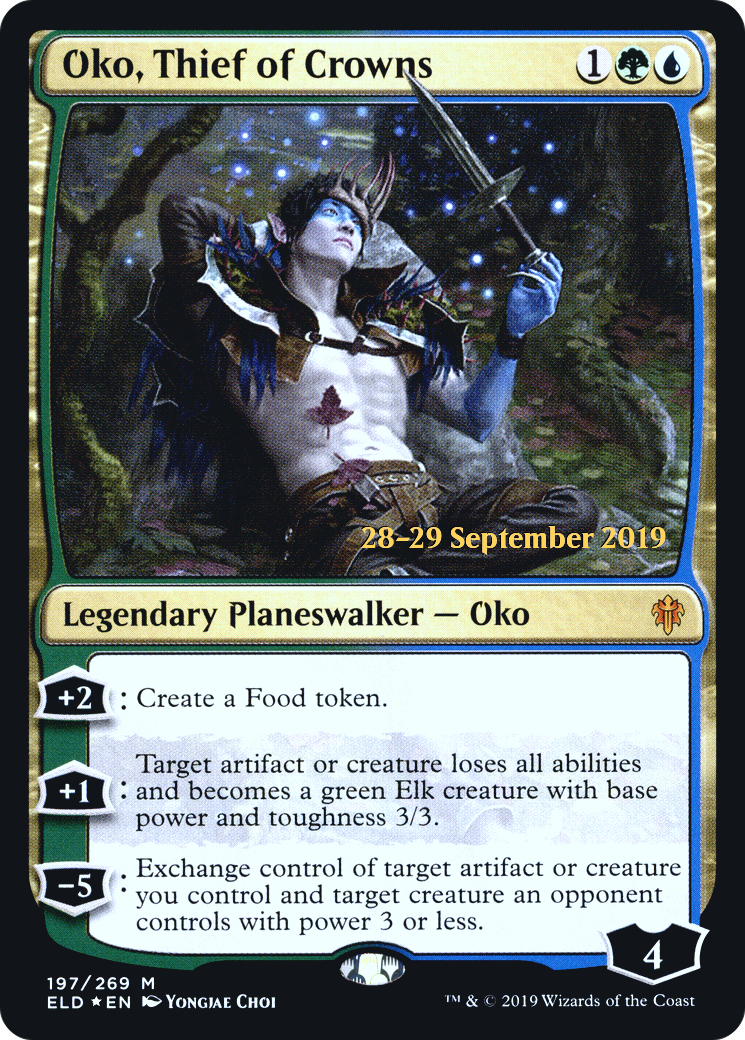 Oko, Thief of Crowns - Prerelease Promo [PELD-197s]