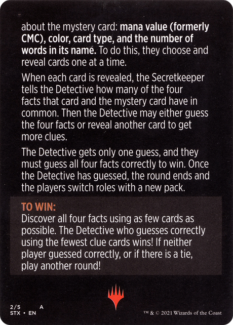 Booster Sleuth // Booster Sleuth (cont'd) [MSTX-2]