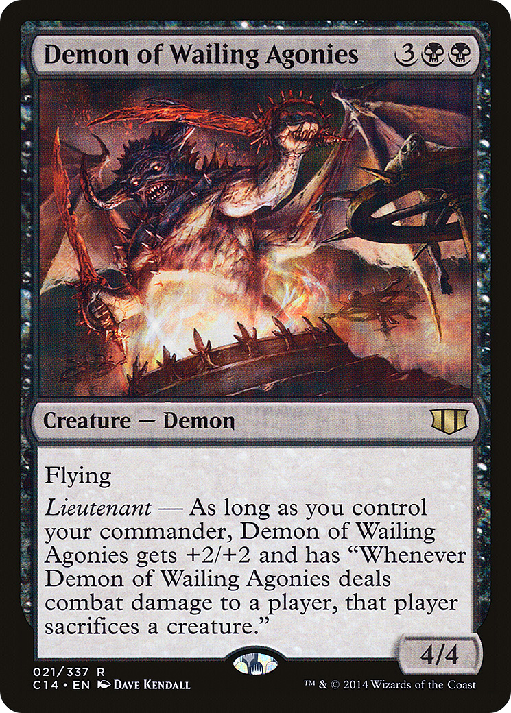 Demon of Wailing Agonies [C14-21]