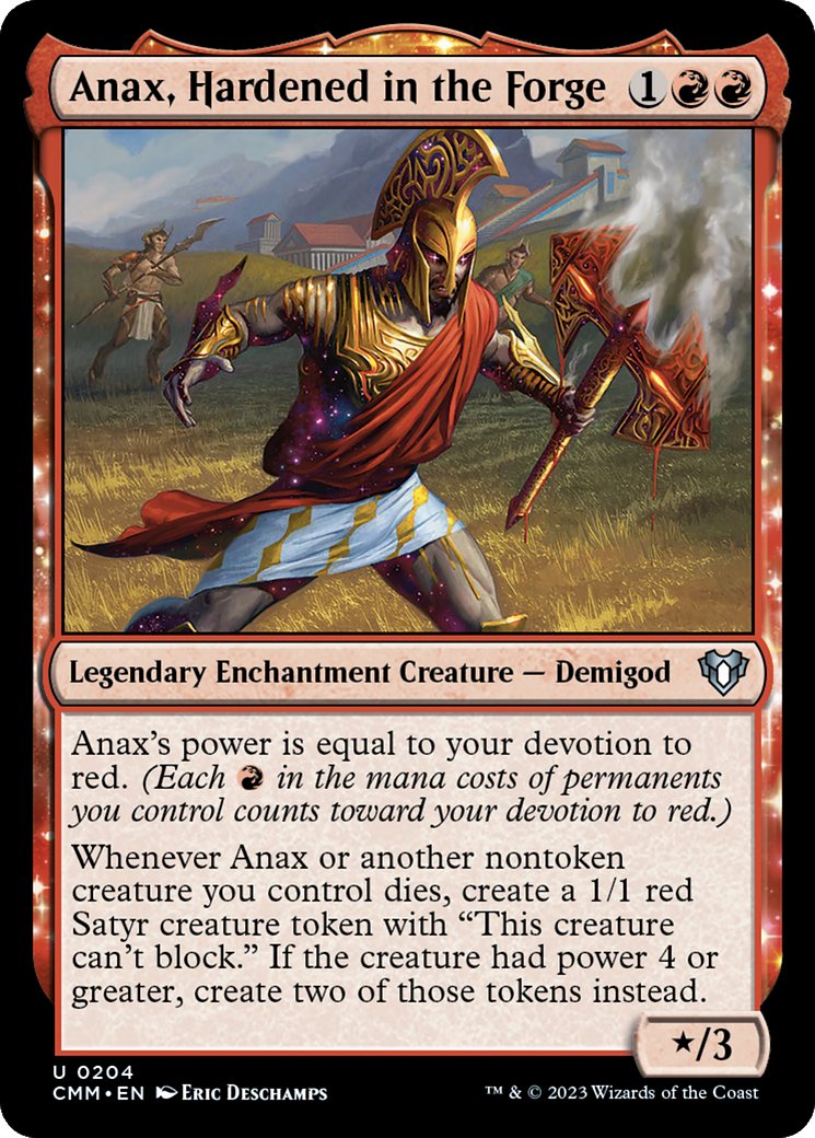 Anax, Hardened in the Forge [CMM-204]