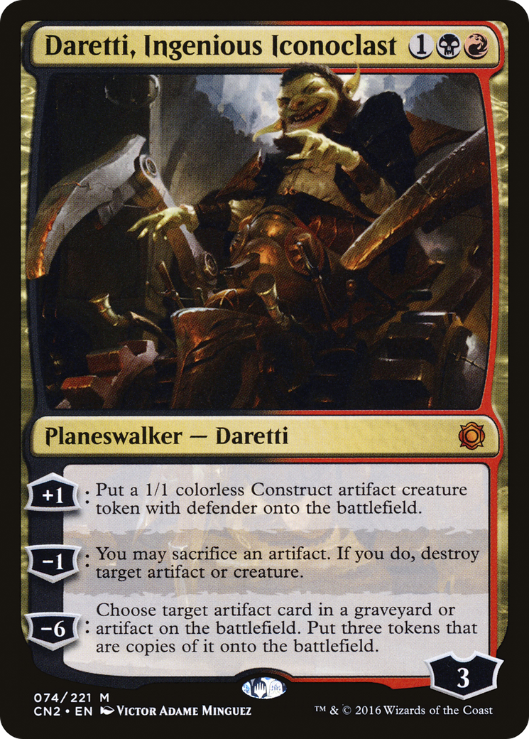 Daretti, Ingenious Iconoclast [CN2-74]
