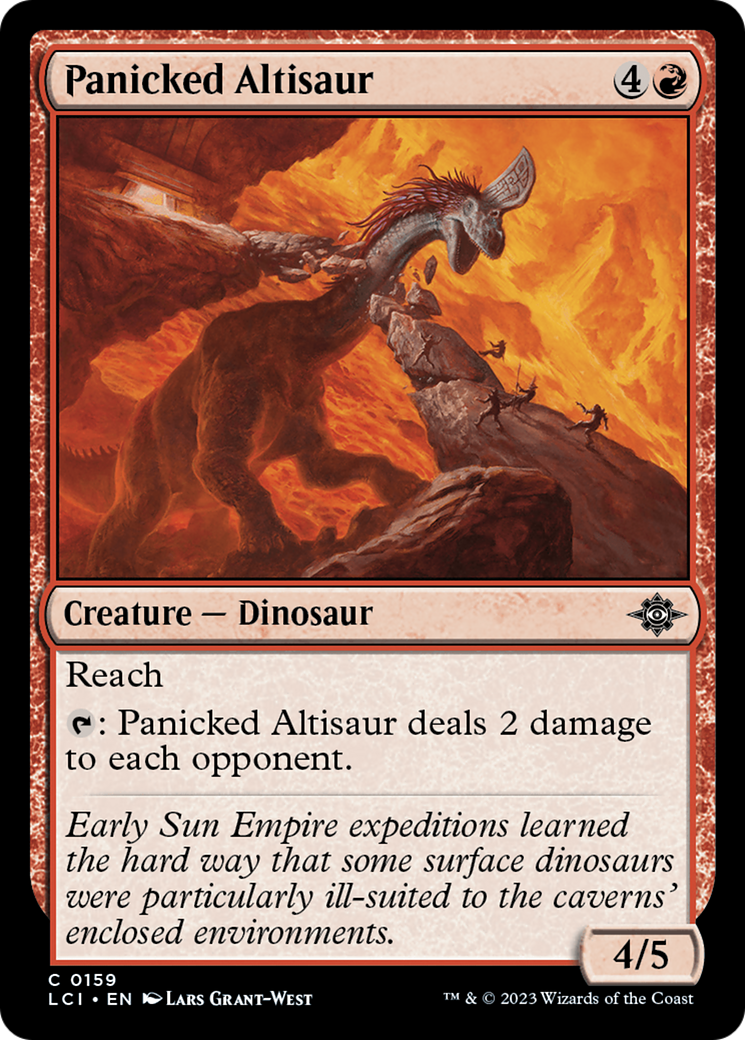 Panicked Altisaur [LCI-159]