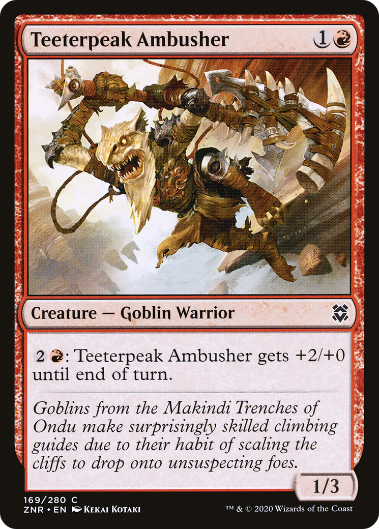 Teeterpeak Ambusher [ZNR-169]