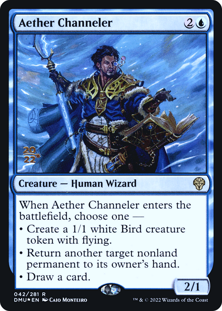 Aether Channeler - Prerelease Promo [PDMU-42s]