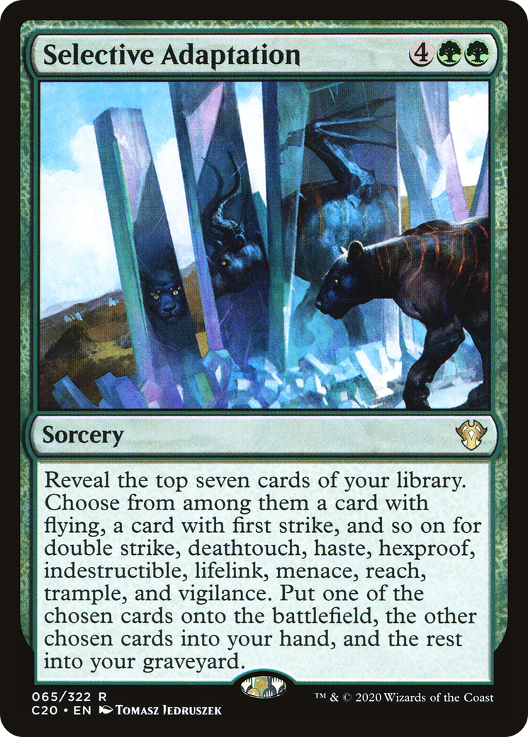 Selective Adaptation [C20-65]