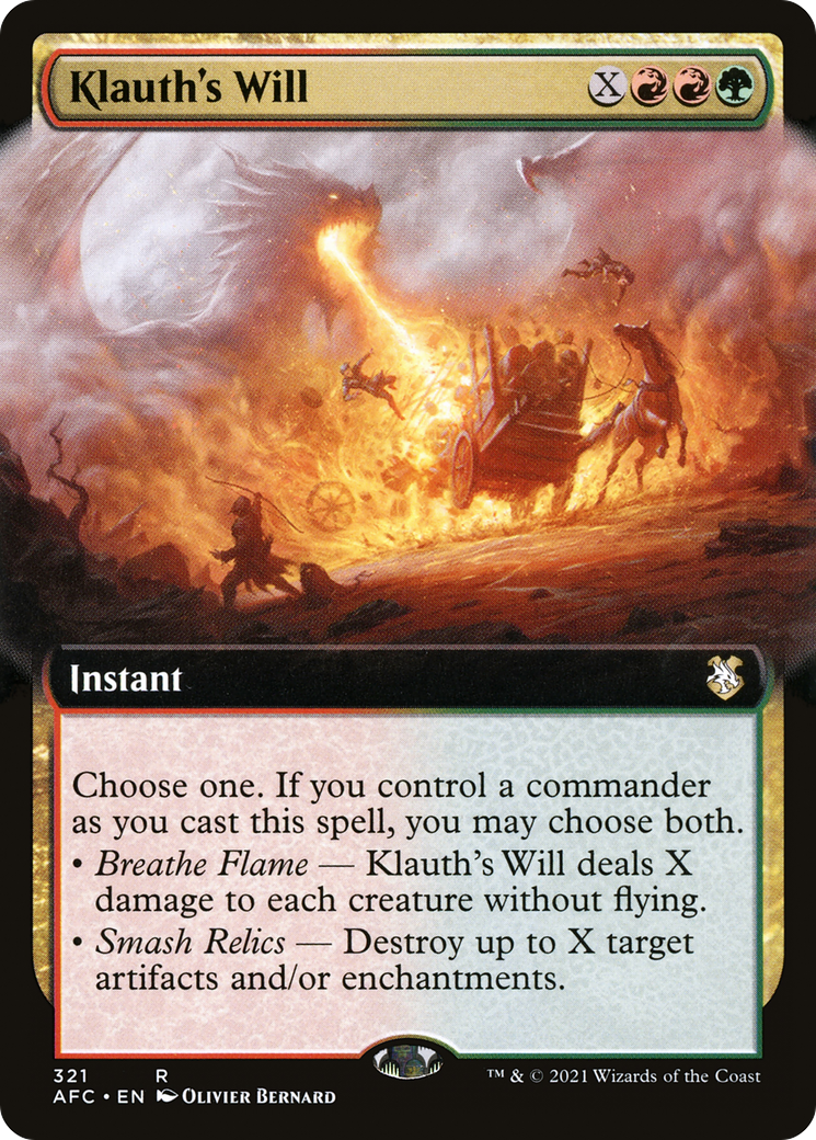 Klauth's Will - Extended Art [AFC-321]