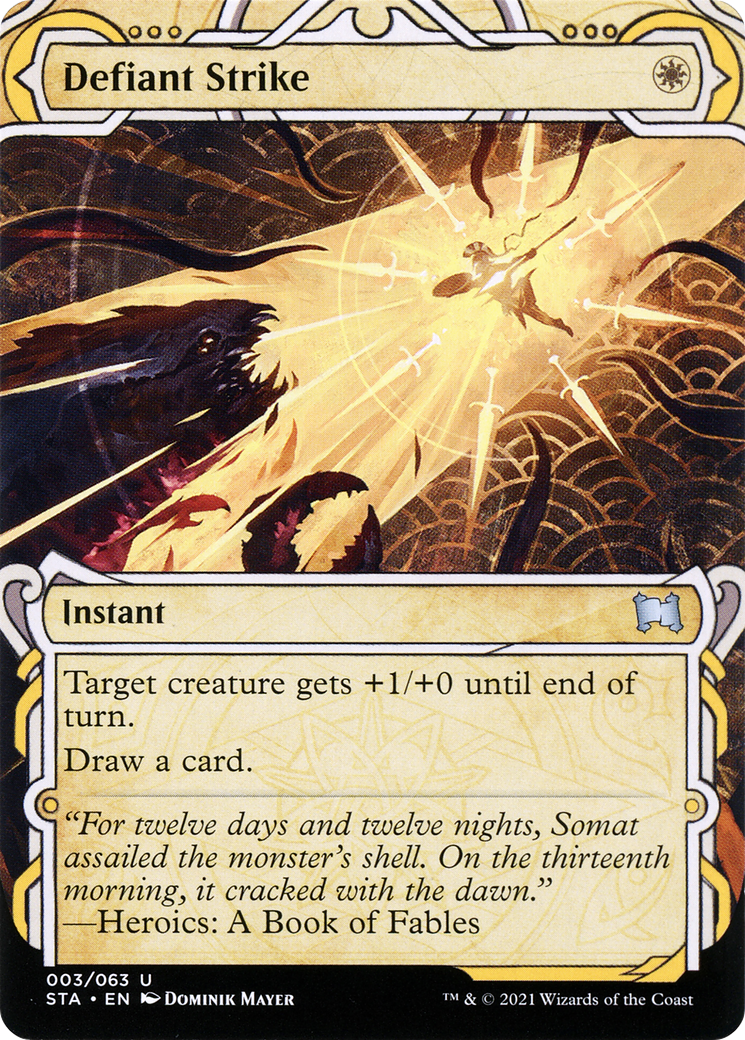 Defiant Strike - Borderless - Showcase [STA-3]