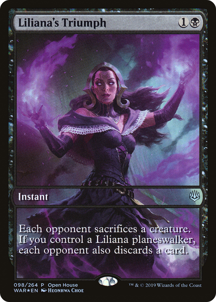 Liliana's Triumph - Full Art - Promo [PWAR-98]