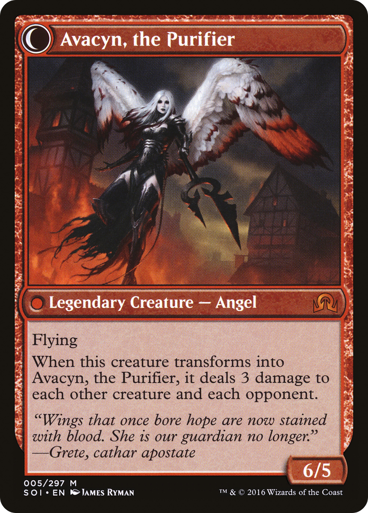 Archangel Avacyn // Avacyn, the Purifier [SOI-5]