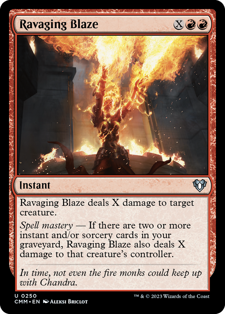 Ravaging Blaze [CMM-250]