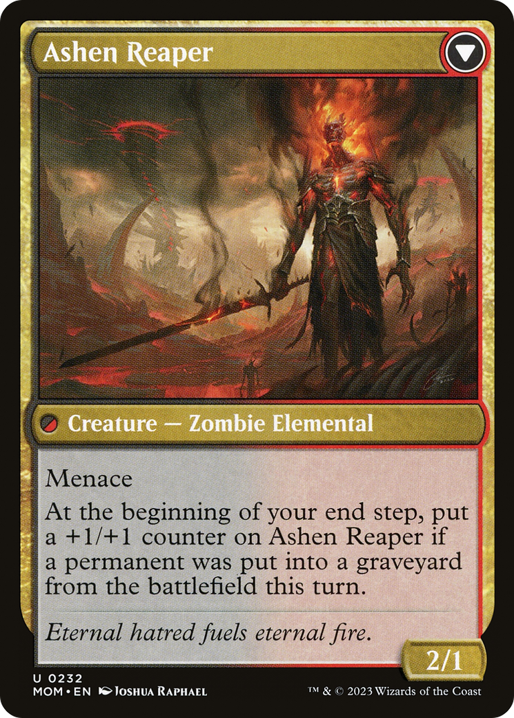 Invasion of Azgol // Ashen Reaper [MOM-232]
