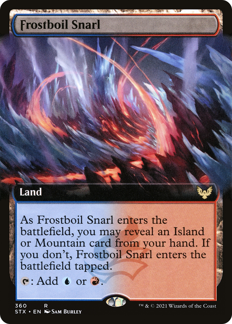 Frostboil Snarl - Extended Art [STX-360]