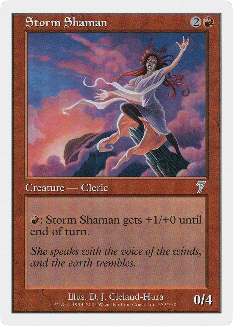 Storm Shaman [7ED-222]