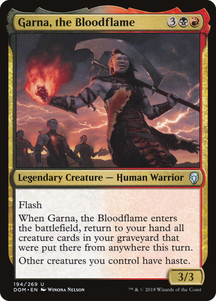 Garna, the Bloodflame [DOM-194]