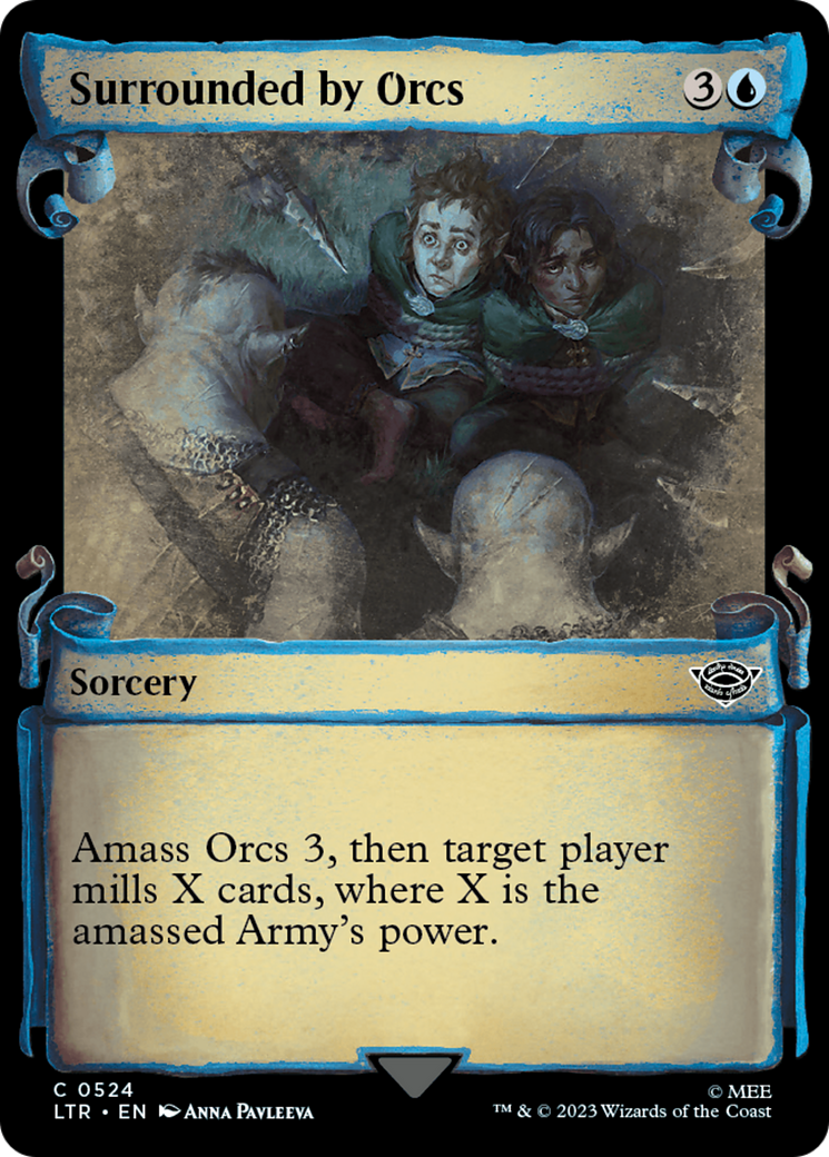 Surrounded by Orcs - Scroll Showcase [LTR-524]