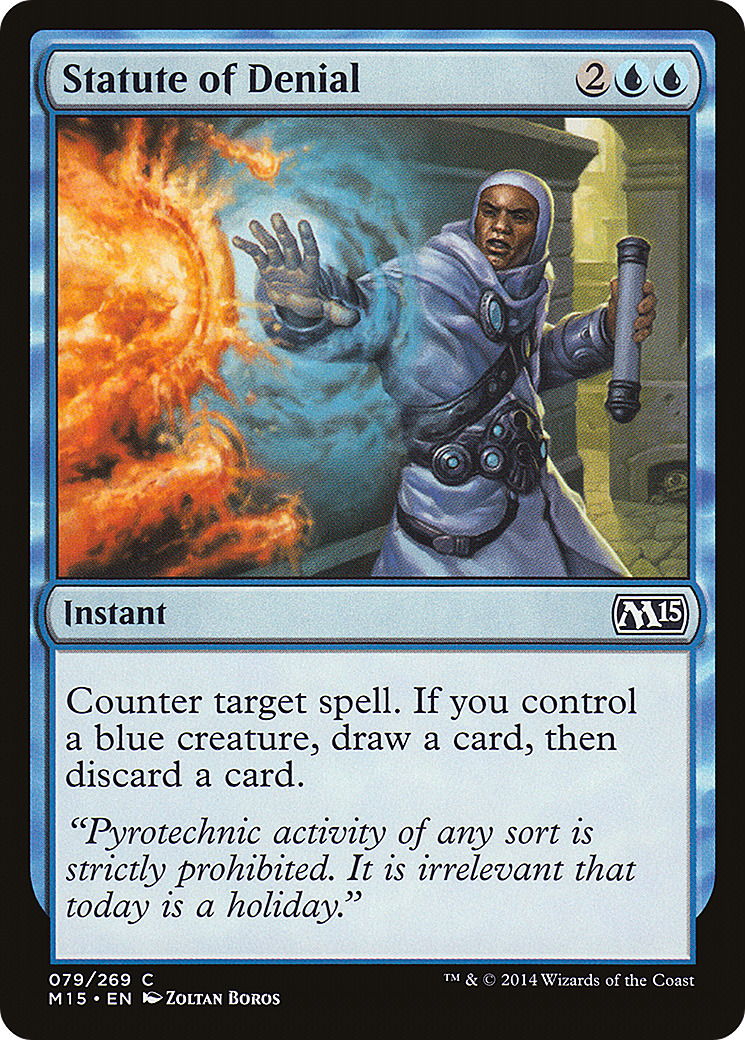 Statute of Denial [M15-79]