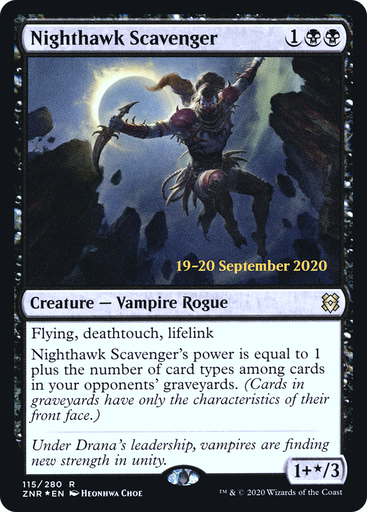 Nighthawk Scavenger - Prerelease Promo [PZNR-115s]