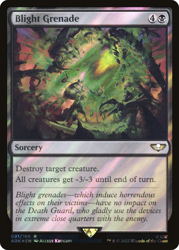Blight Grenade - Surge Foil [40K-31★]