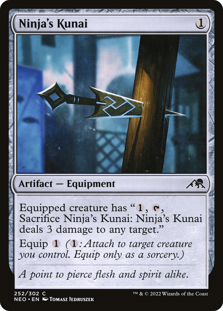 Ninja's Kunai [NEO-252]