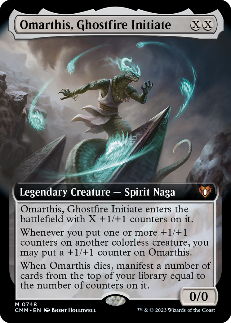 Omarthis, Ghostfire Initiate - Extended Art [CMM-748]
