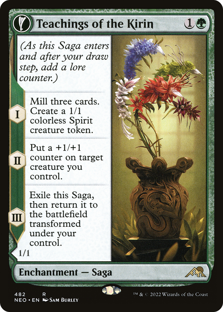 Teachings of the Kirin // Kirin-Touched Orochi - Extended Art [NEO-482]