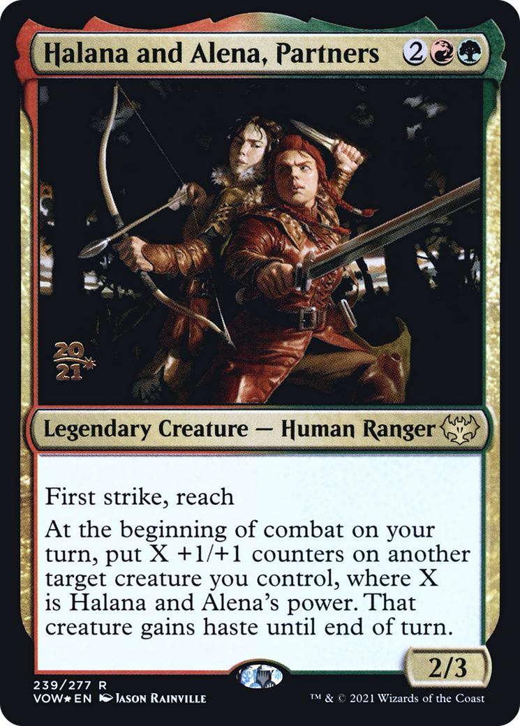 Halana and Alena, Partners - Prerelease Promo [PVOW-239s]
