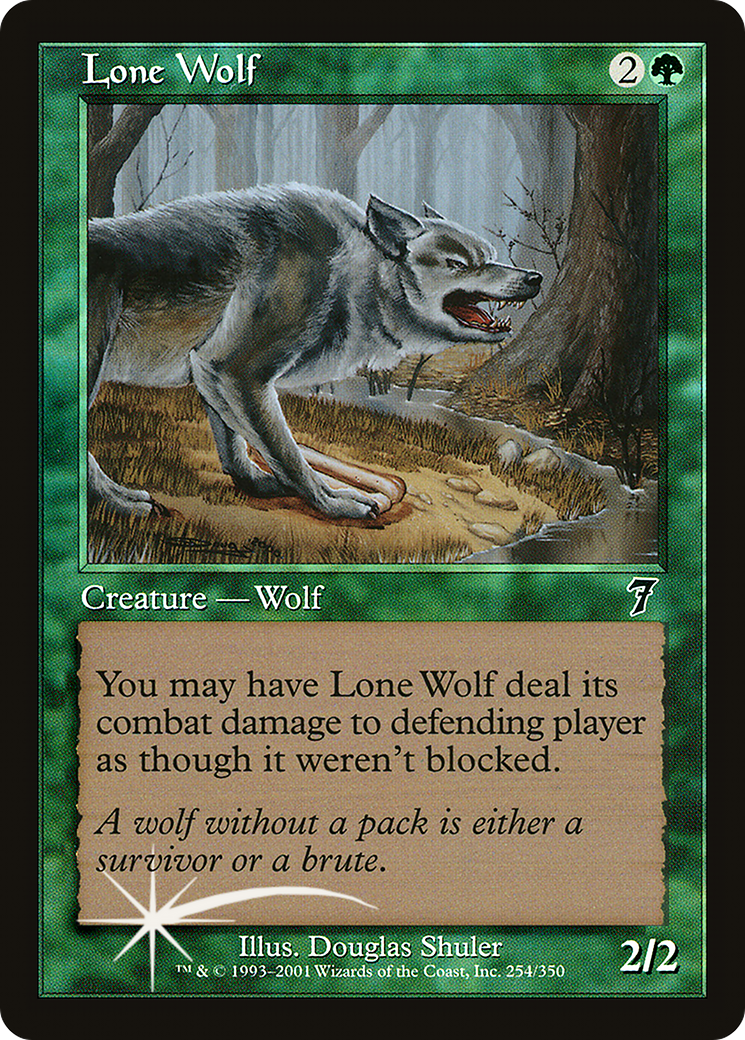 Lone Wolf [7ED-254★]