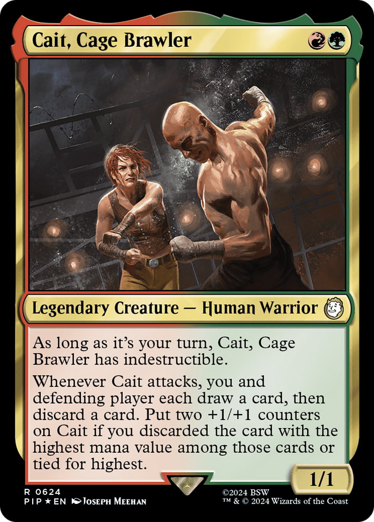 Cait, Cage Brawler - Surge Foil [PIP-624]