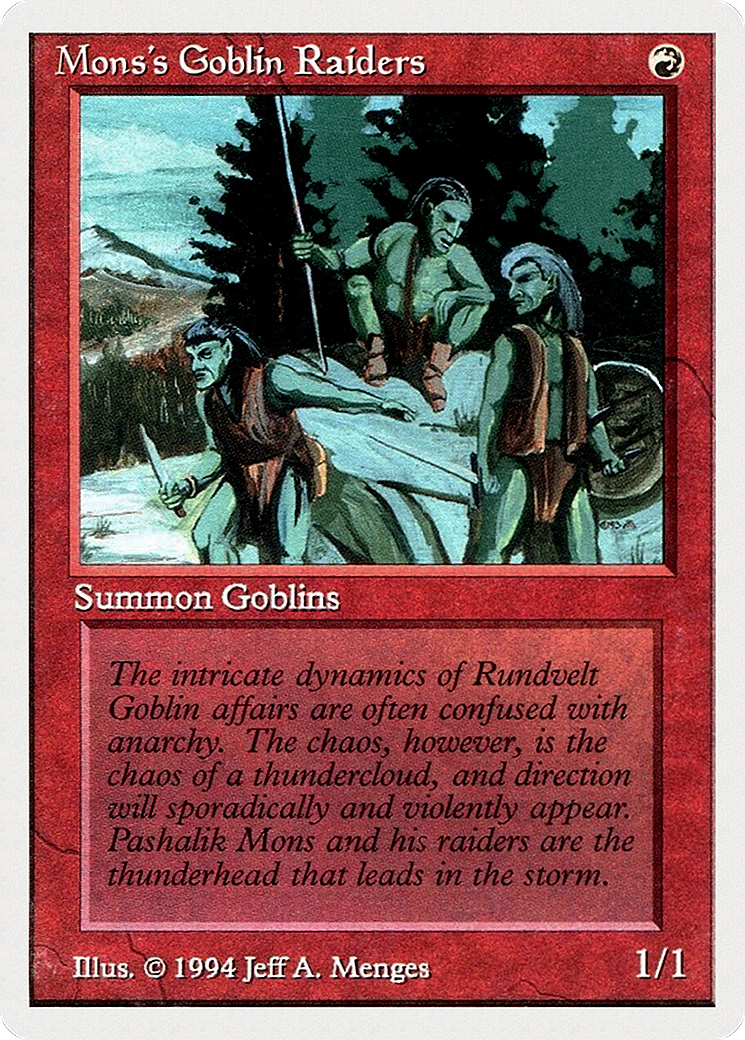 Mons's Goblin Raiders [SUM-167]