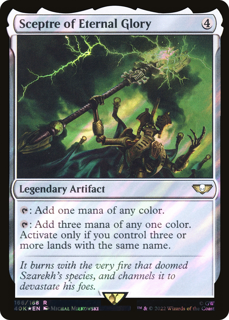 Sceptre of Eternal Glory - Surge Foil [40K-166★]