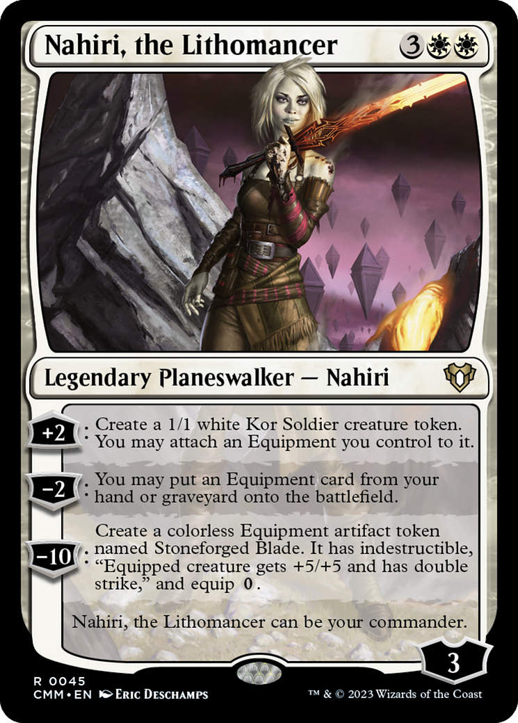 Nahiri, the Lithomancer [CMM-45]