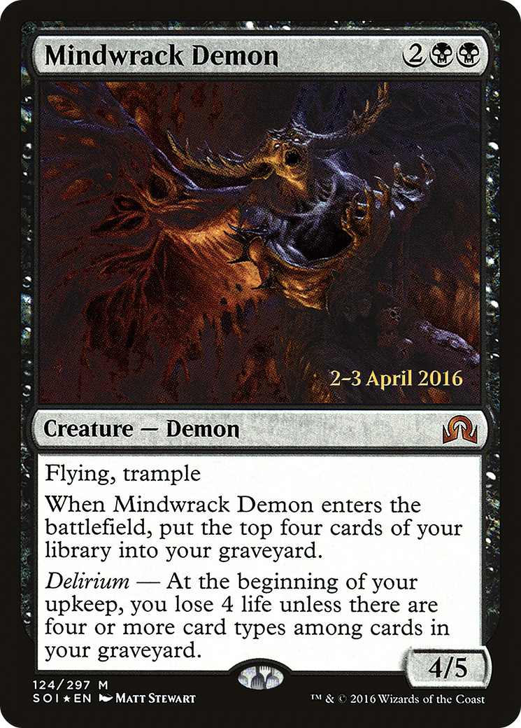 Mindwrack Demon - Prerelease Promo [PSOI-124s]