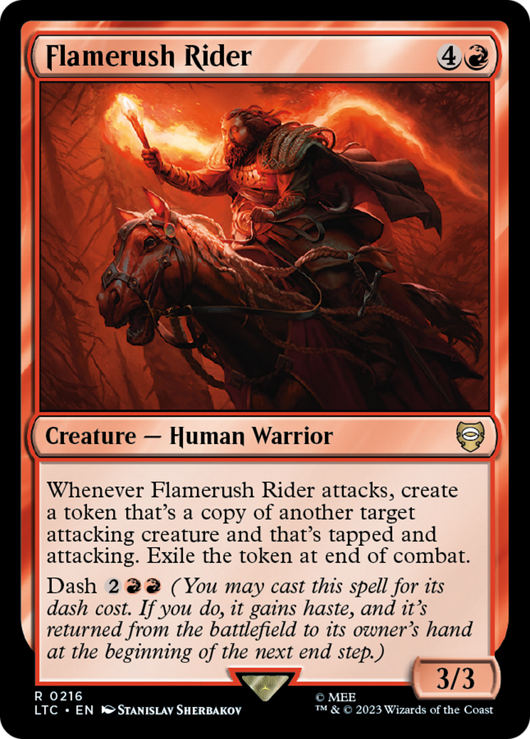 Flamerush Rider [LTC-216]