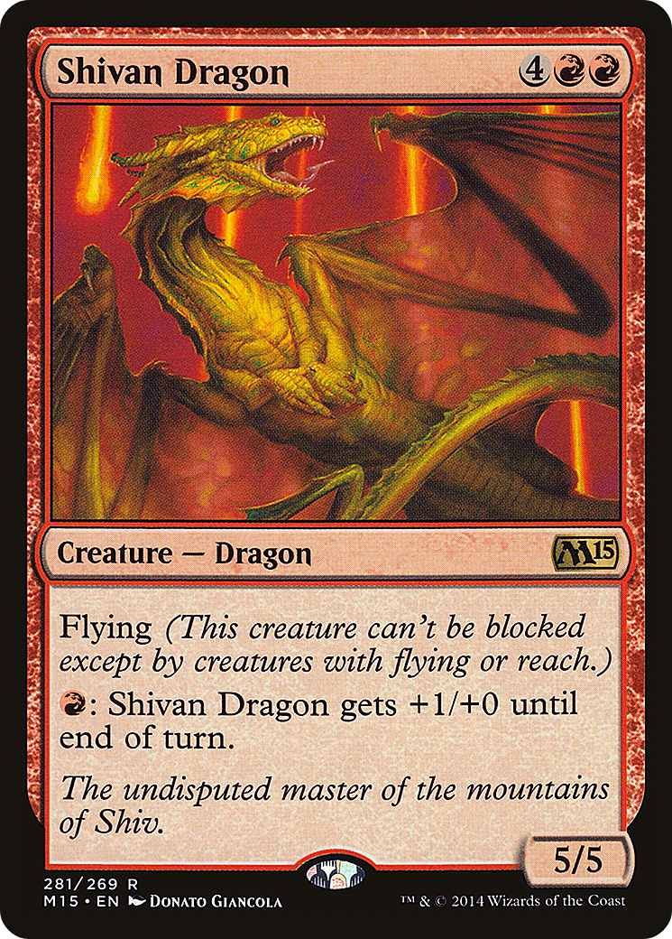 Shivan Dragon [M15-281]